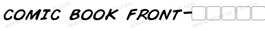 comic book front字体转换